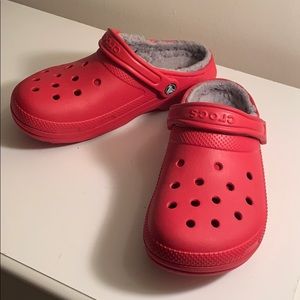 Fuzzy crocs